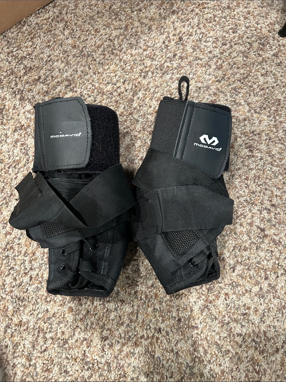 Women's Black Athletic Ankle Support Shoes
